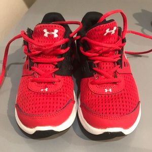 Little boys under armour sneakers
